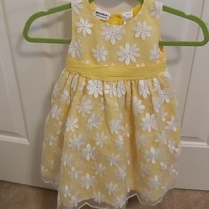 Yellow flower dress 4 New